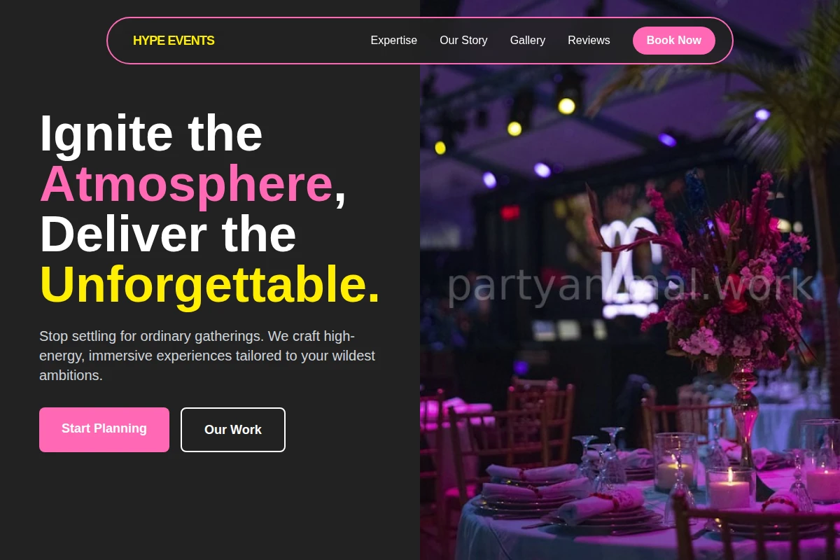 Hype Event Planning